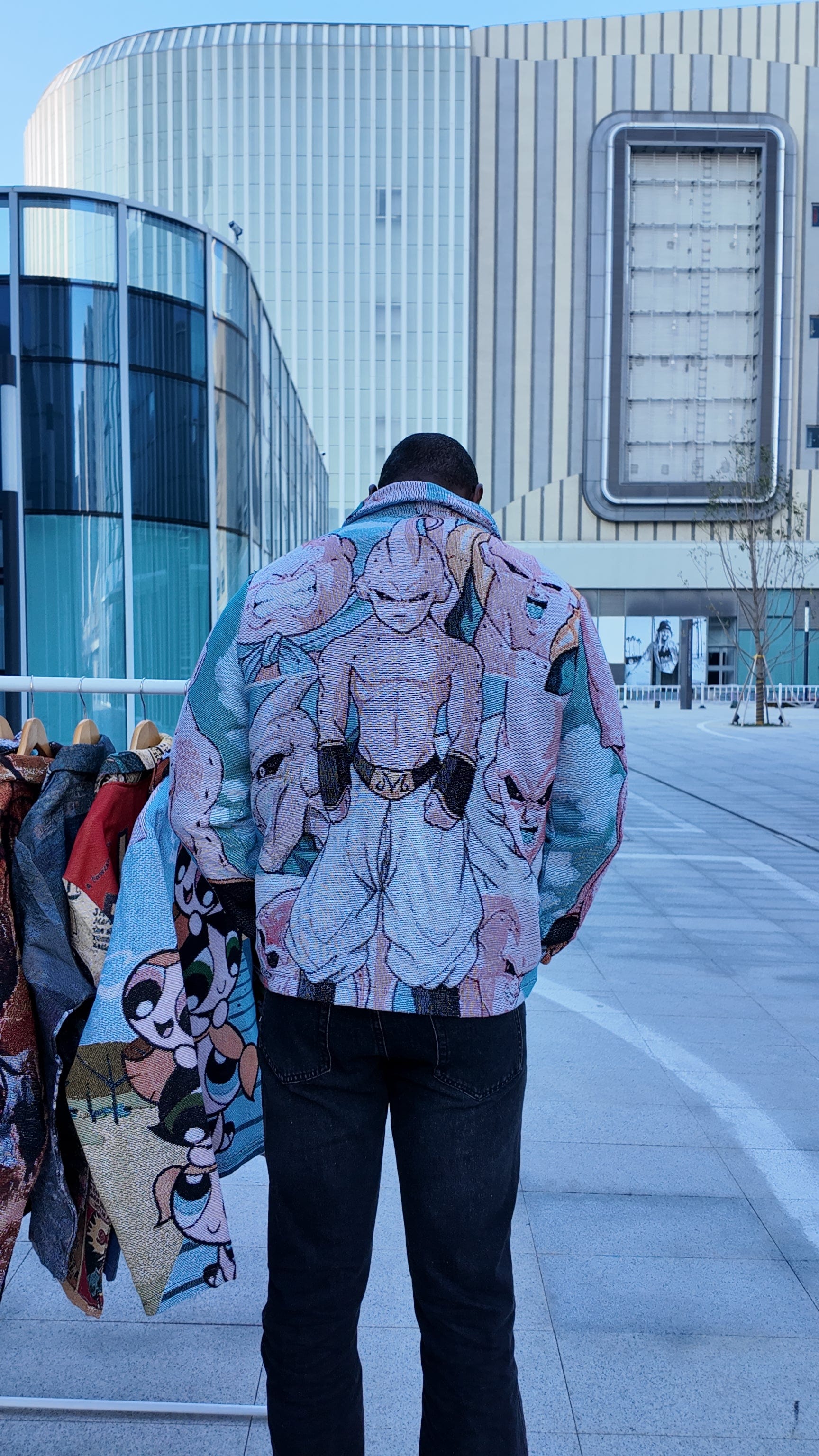 MAJIN BUU TAPESTRY JACKET - RDMCLOTHINGART