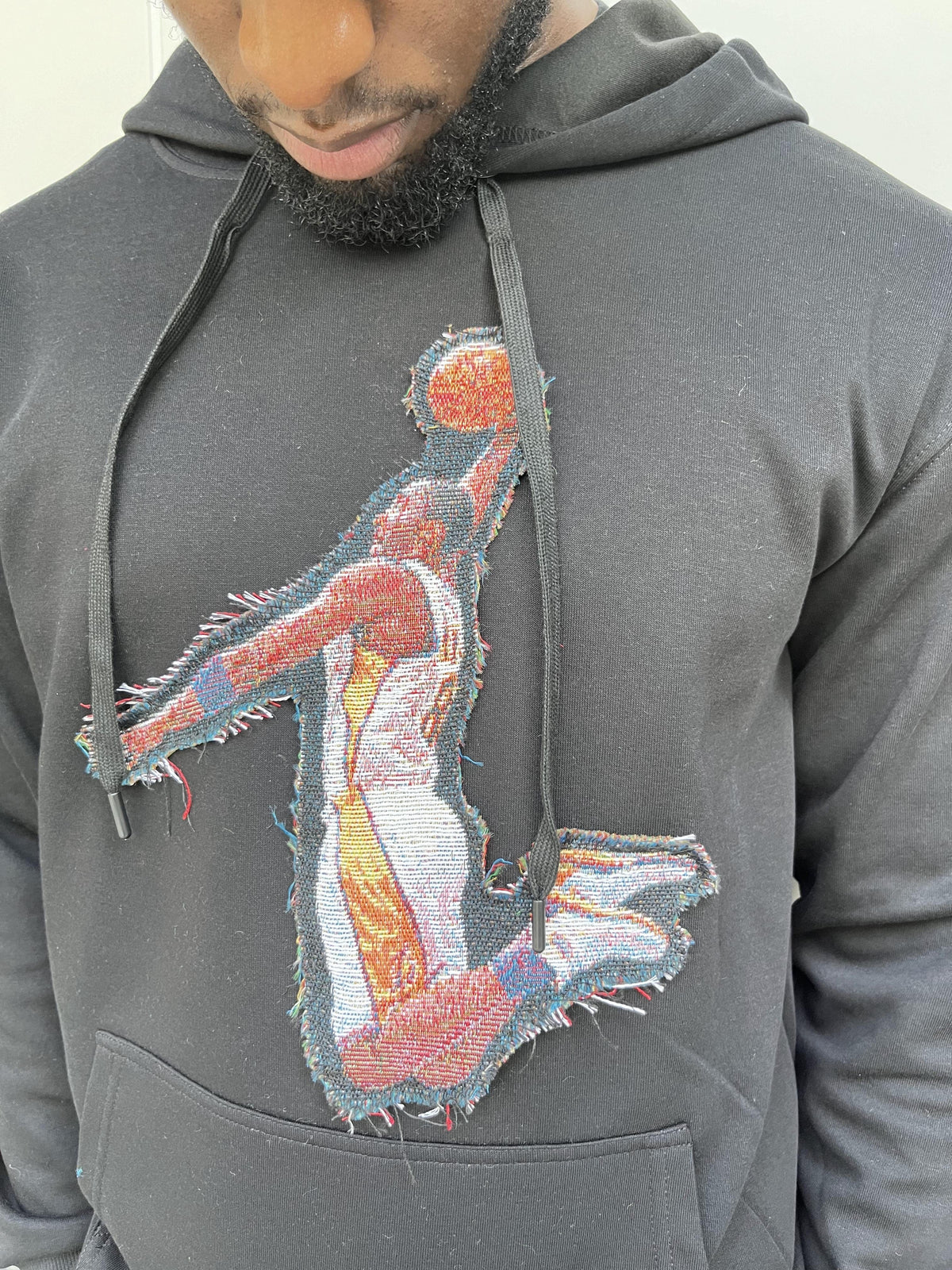 MAMBA FLY TAPESTRY PATCH HOODIE-9032 - RDMCLOTHINGART