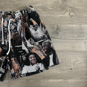 MAMBA FOREVER TAPESTRY SHORTS - RDMCLOTHINGART