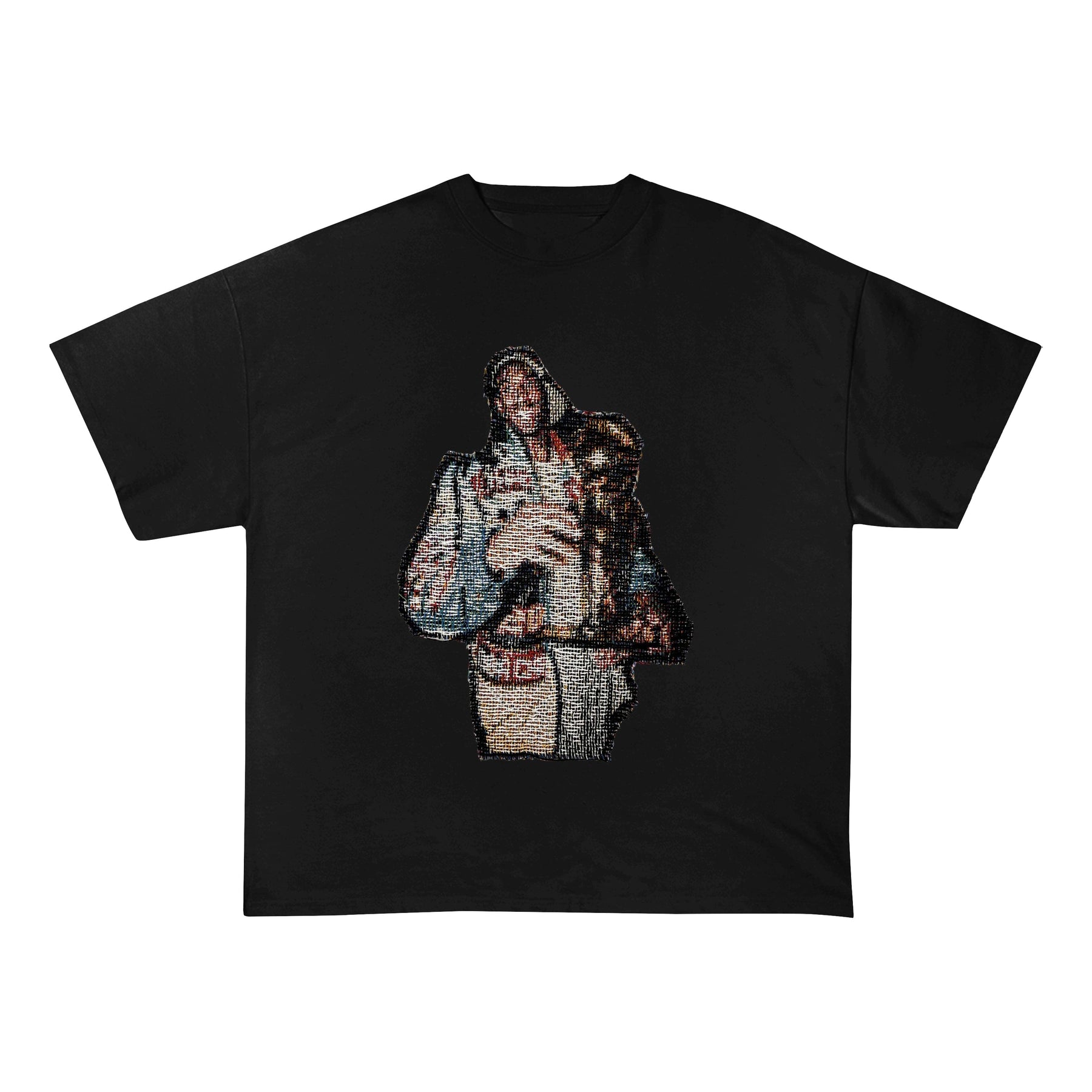 MAMBA HEAVY WEIGHT PATCH TEE-8298 - RDMCLOTHINGART