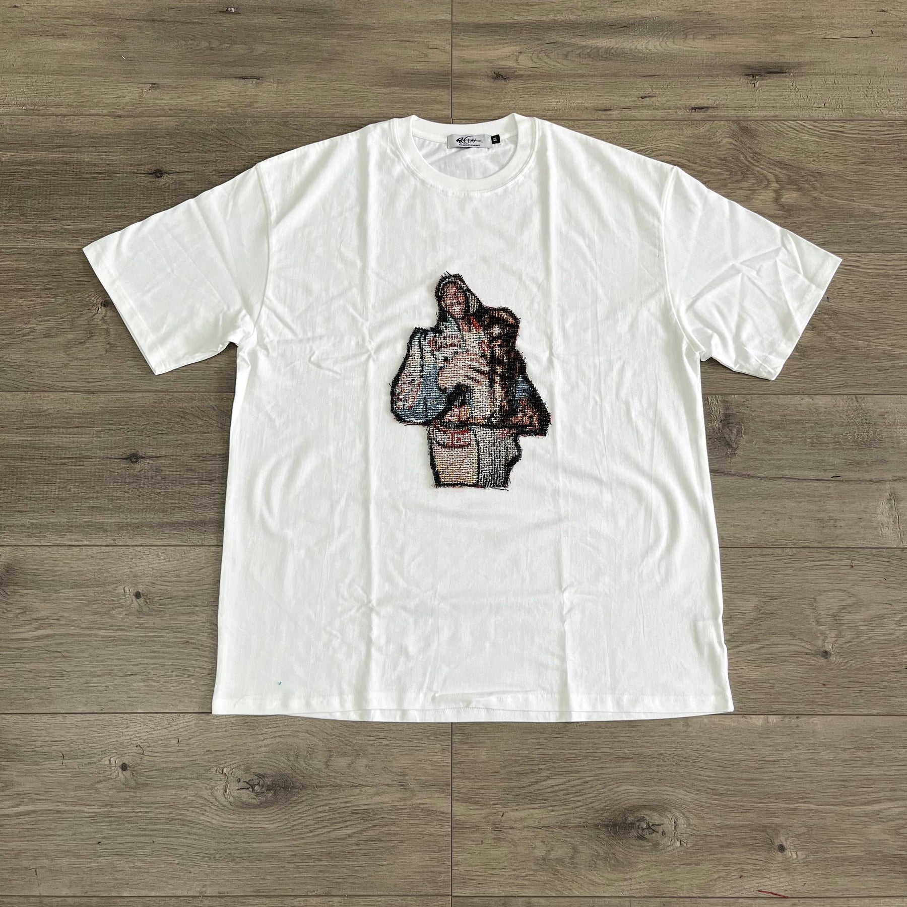 MAMBA HEAVY WEIGHT PATCH TEE-8298 - RDMCLOTHINGART