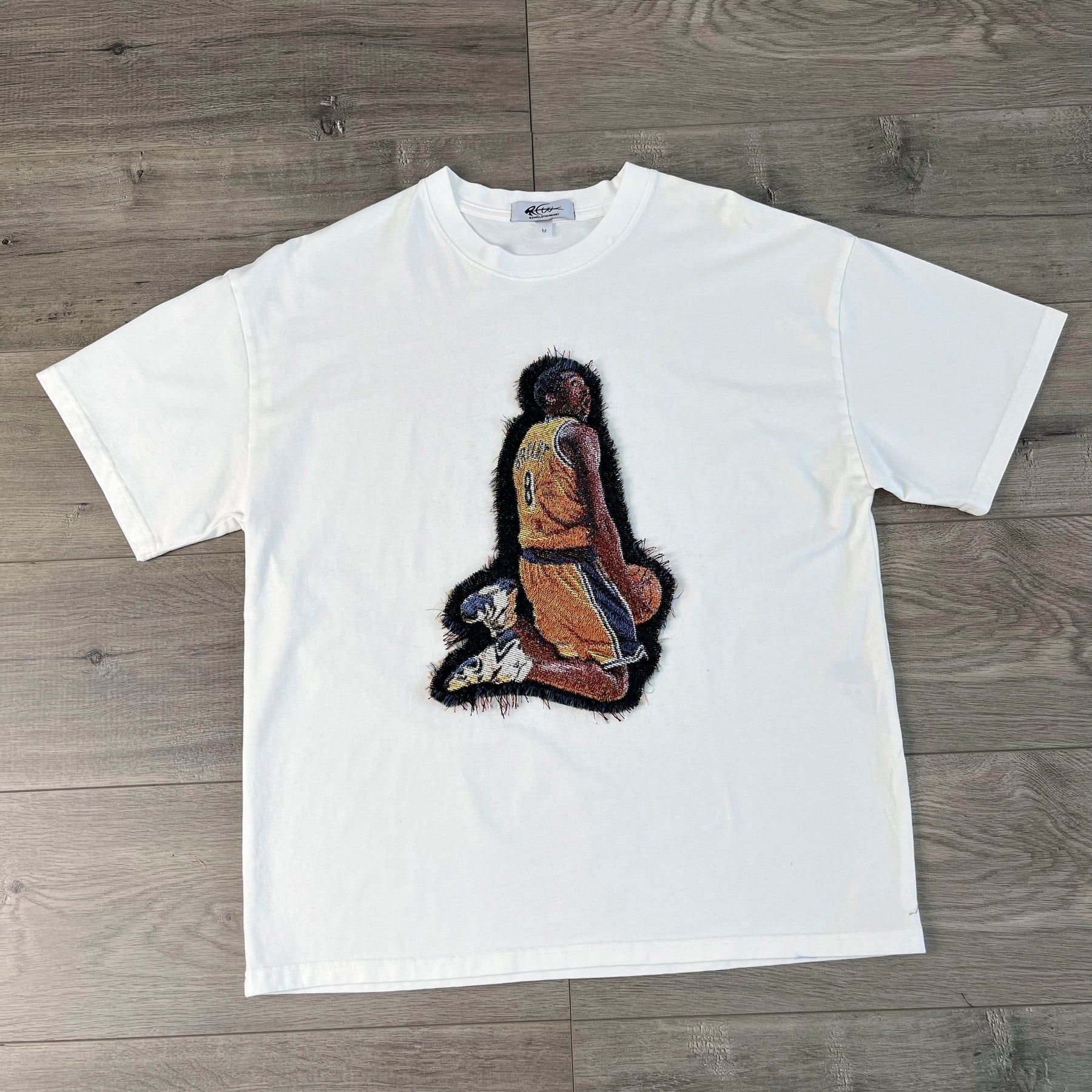 MANBA 8 SLAM HEAVY WEIGTH PATCH TEE-8104 - RDMCLOTHINGART