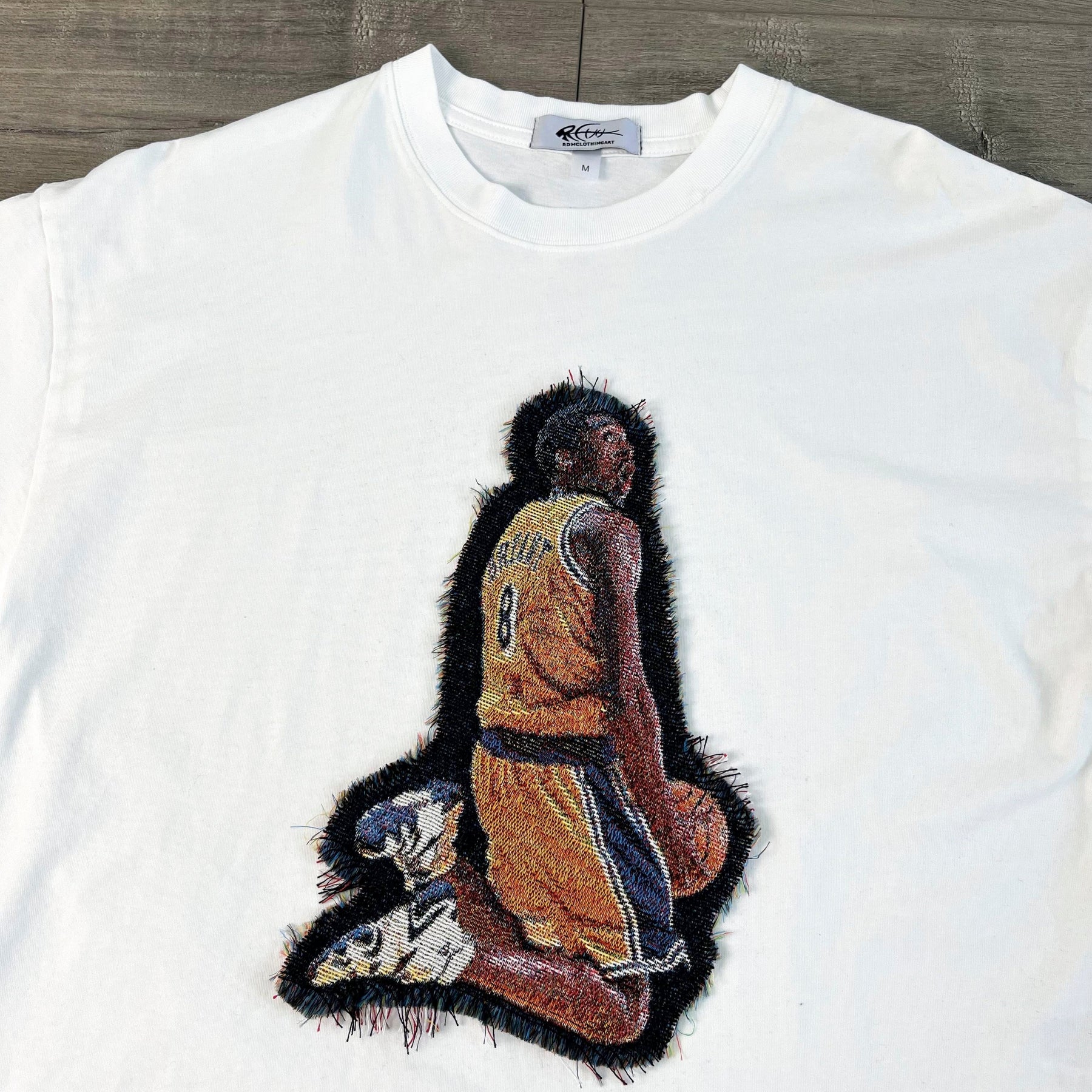 MANBA 8 SLAM HEAVY WEIGTH PATCH TEE-8104 - RDMCLOTHINGART