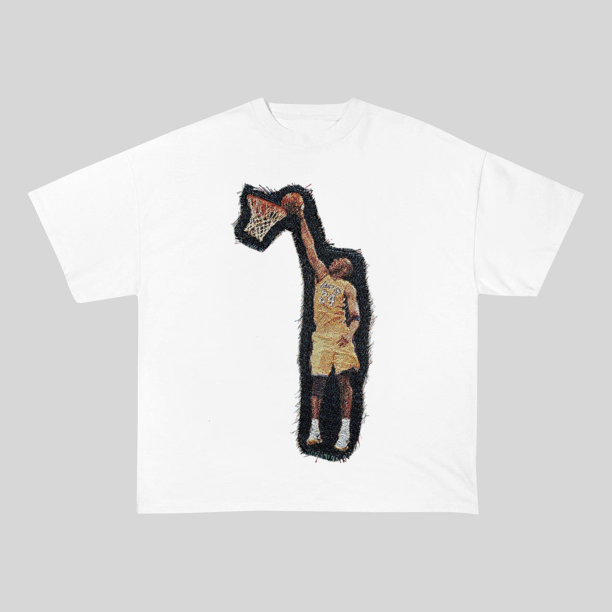 MANBA DUNK HEAVY WEIGTH PATCH TEE-8107 - RDMCLOTHINGART