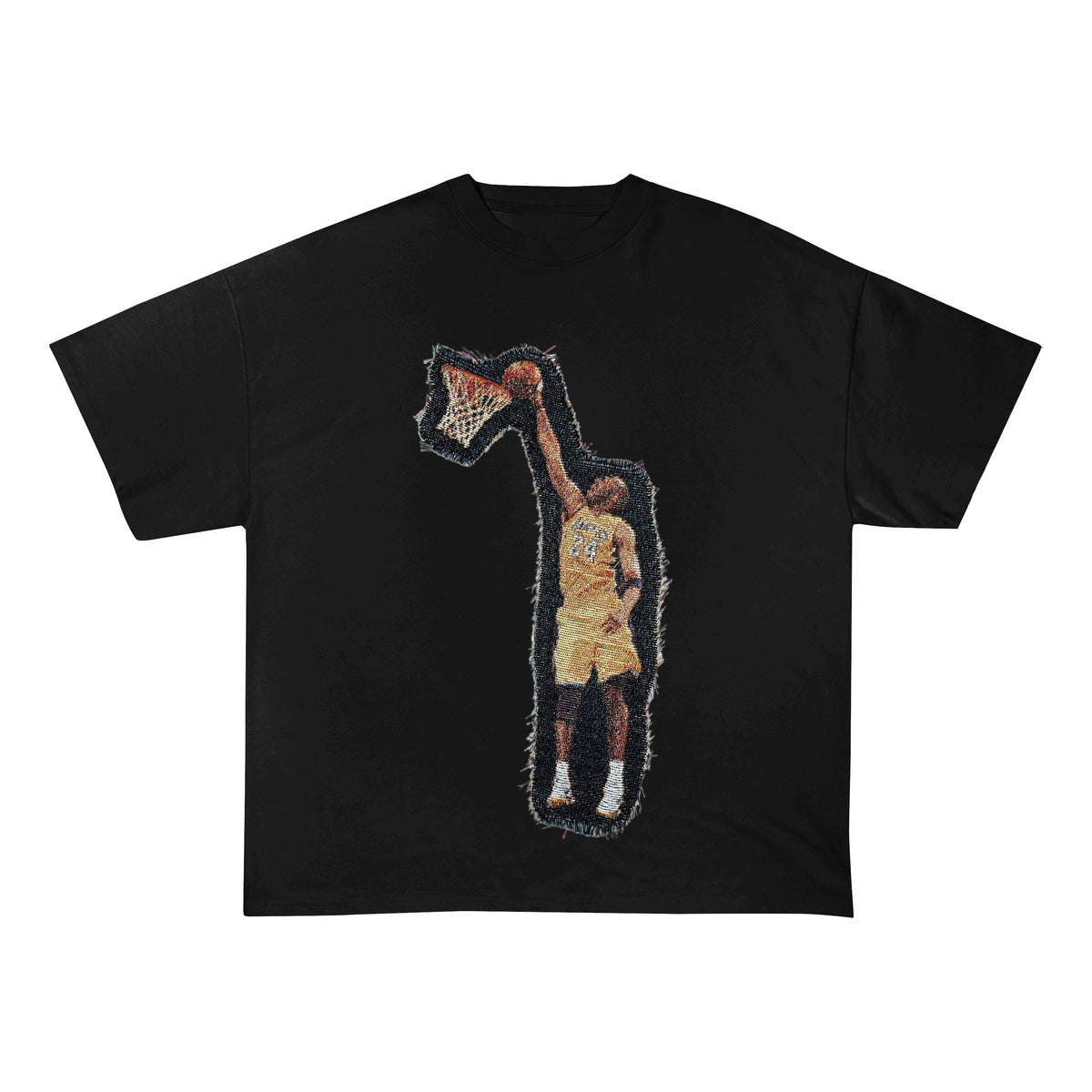 MANBA DUNK HEAVY WEIGTH PATCH TEE-8107 - RDMCLOTHINGART