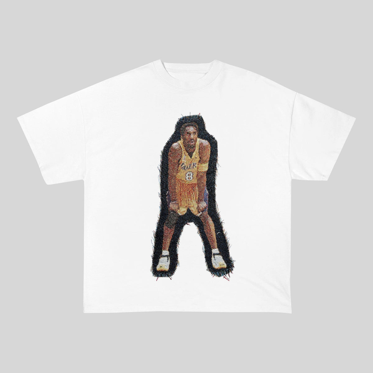 MANBA HEAVY WEIGTH PATCH TEE-8109 - RDMCLOTHINGART