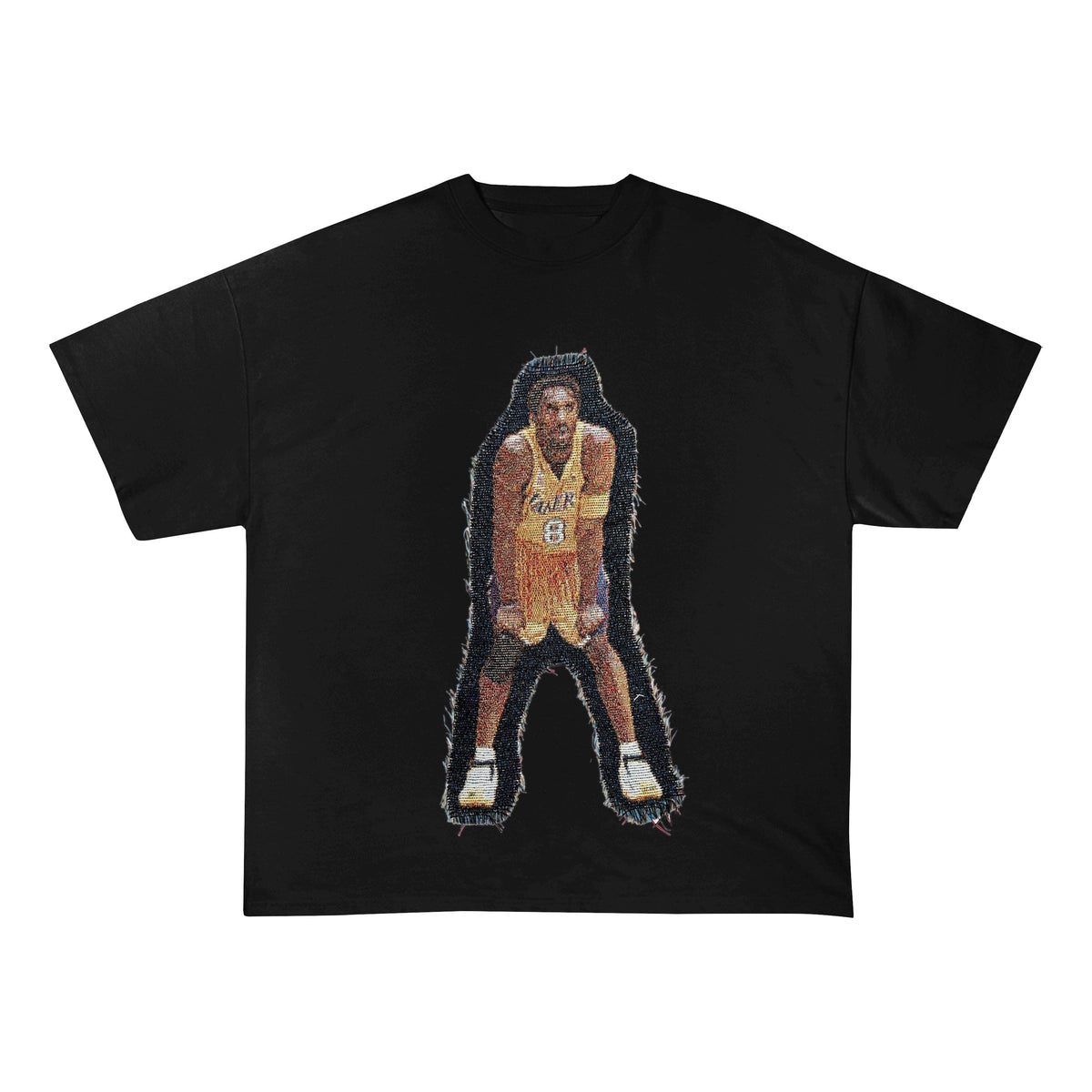 MANBA HEAVY WEIGTH PATCH TEE-8109 - RDMCLOTHINGART