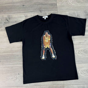 MANBA HEAVY WEIGTH PATCH TEE-8109 - RDMCLOTHINGART