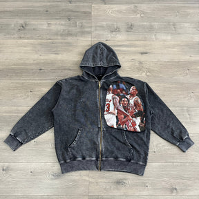 RDMCLOTHINGART tapestry hoodie MANBA TAPESTRY PATCH HOODIE-9233