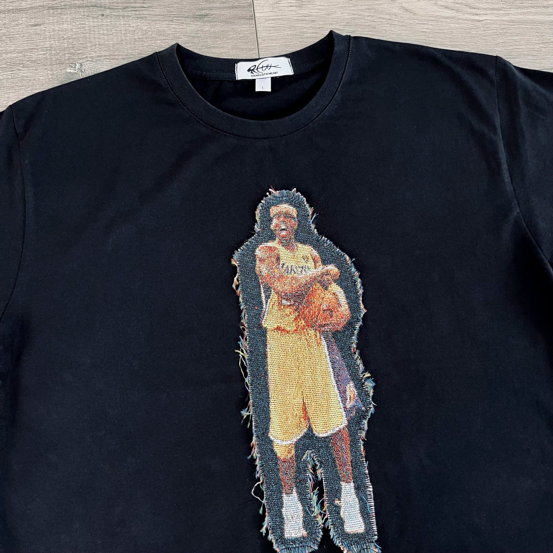 MANBA WINNER HEAVY WEIGTH PATCH TEE-8102 - RDMCLOTHINGART