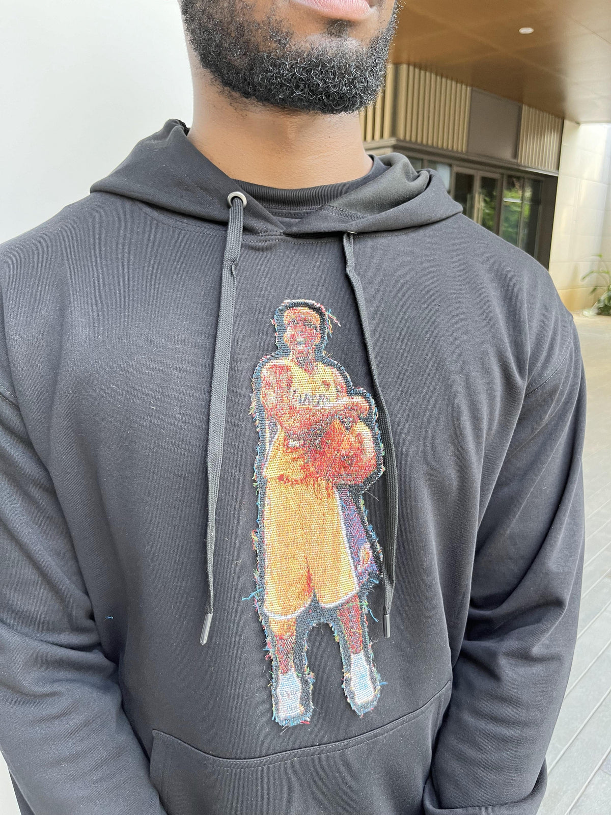 MANBA WINNER TAPESTRY PATCH HOODIE-9004 - RDMCLOTHINGART