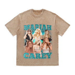 RDMCLOTHINGART tapestry hoodie MARIAH CAREY HEAVY WEIGHT COTTON TEE-9129
