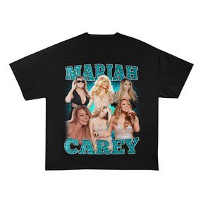 RDMCLOTHINGART tapestry hoodie MARIAH CAREY HEAVY WEIGHT COTTON TEE-9129