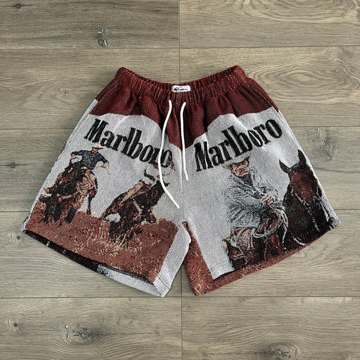 RDMCLOTHINGART tapestry hoodie MARLBORO TAPESTRY SHORTS