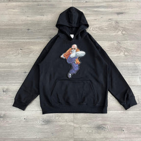 MASTER ROSHI TAPESTRY PATCH HOODIE-9085 - RDMCLOTHINGART