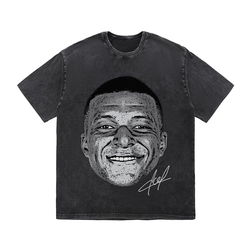 RDMCLOTHINGART tapestry hoodie MBAPPE HEAVY COTTON TEES-9603