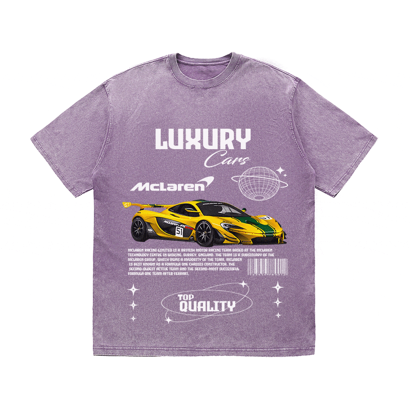 RDMCLOTHINGART tapestry hoodie MCLAREN HEAVY WEIGHT COTTON TEE-9105