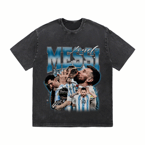 RDMCLOTHINGART tapestry hoodie MESSI 2 HEAVY WEIGHT COTTON TEE-8970