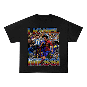 RDMCLOTHINGART tapestry hoodie MESSI 4 HEAVY WEIGHT COTTON TEE-8972