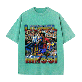 RDMCLOTHINGART tapestry hoodie MESSI 4 HEAVY WEIGHT COTTON TEE-8972