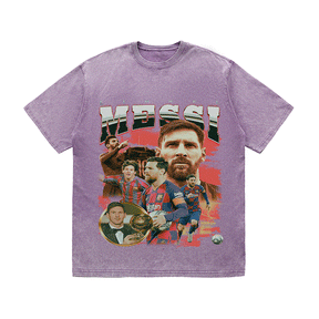 RDMCLOTHINGART tapestry hoodie MESSI 5 HEAVY WEIGHT COTTON TEE-8973