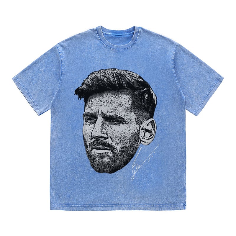 RDMCLOTHINGART tapestry hoodie MESSI HEAVY COTTON TEES-9604