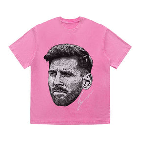 RDMCLOTHINGART tapestry hoodie MESSI HEAVY COTTON TEES-9604