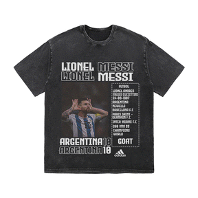 RDMCLOTHINGART tapestry hoodie MESSI HEAVY WEIGHT COTTON TEE-8822