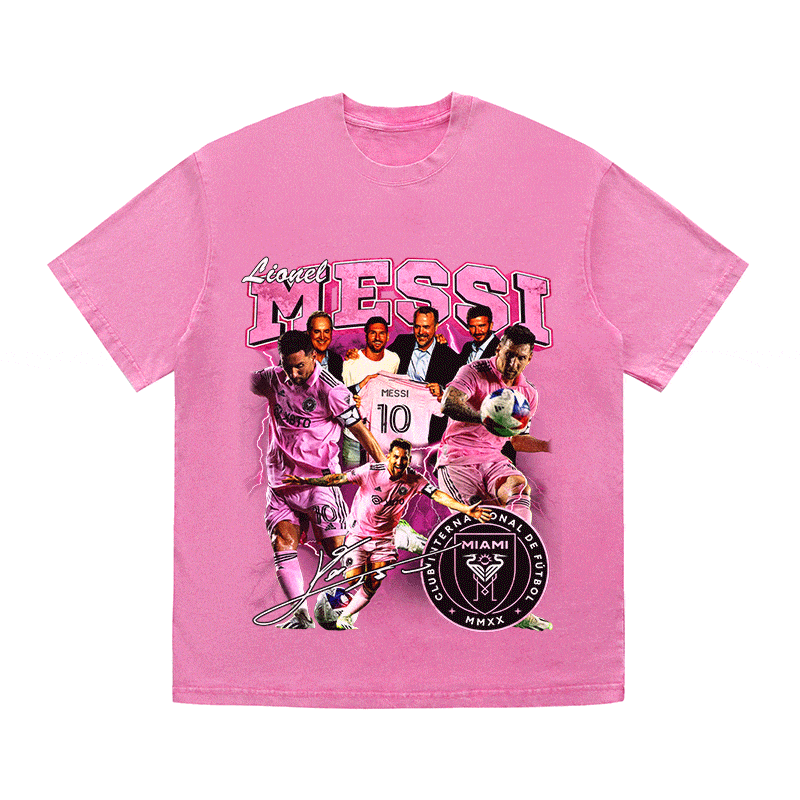 RDMCLOTHINGART tapestry hoodie MESSI HEAVY WEIGHT COTTON TEE-8974