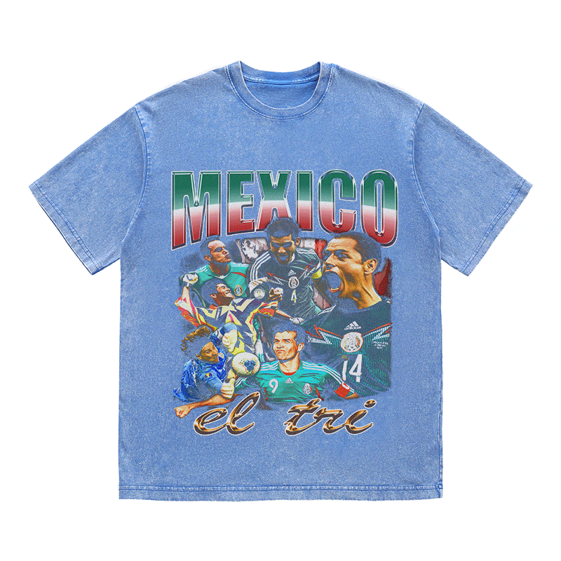 RDMCLOTHINGART tapestry hoodie MEXICO HEAVY WEIGHT COTTON TEE-8975