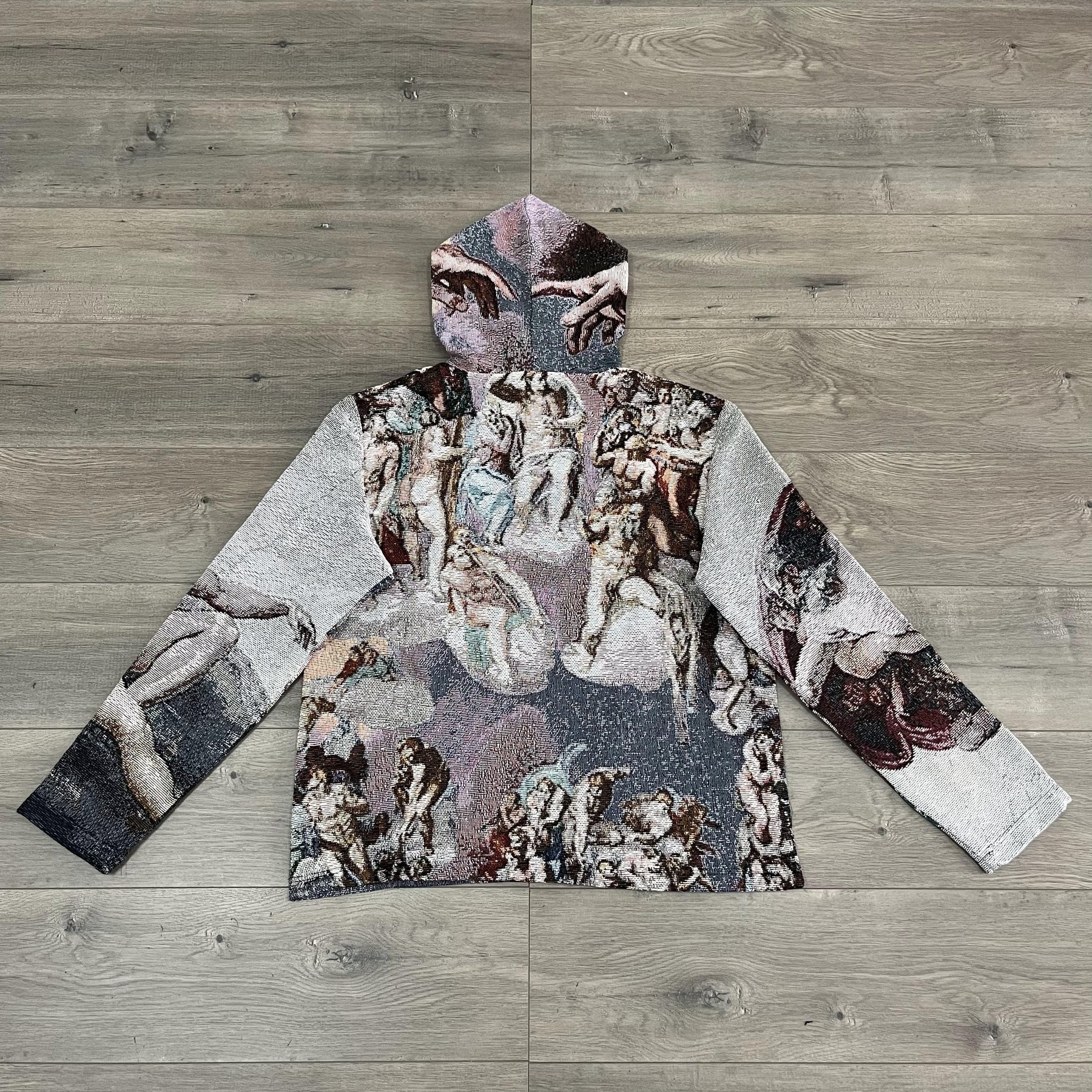 MICHELANGELO TAPESTRY HOODIE - RDMCLOTHINGART