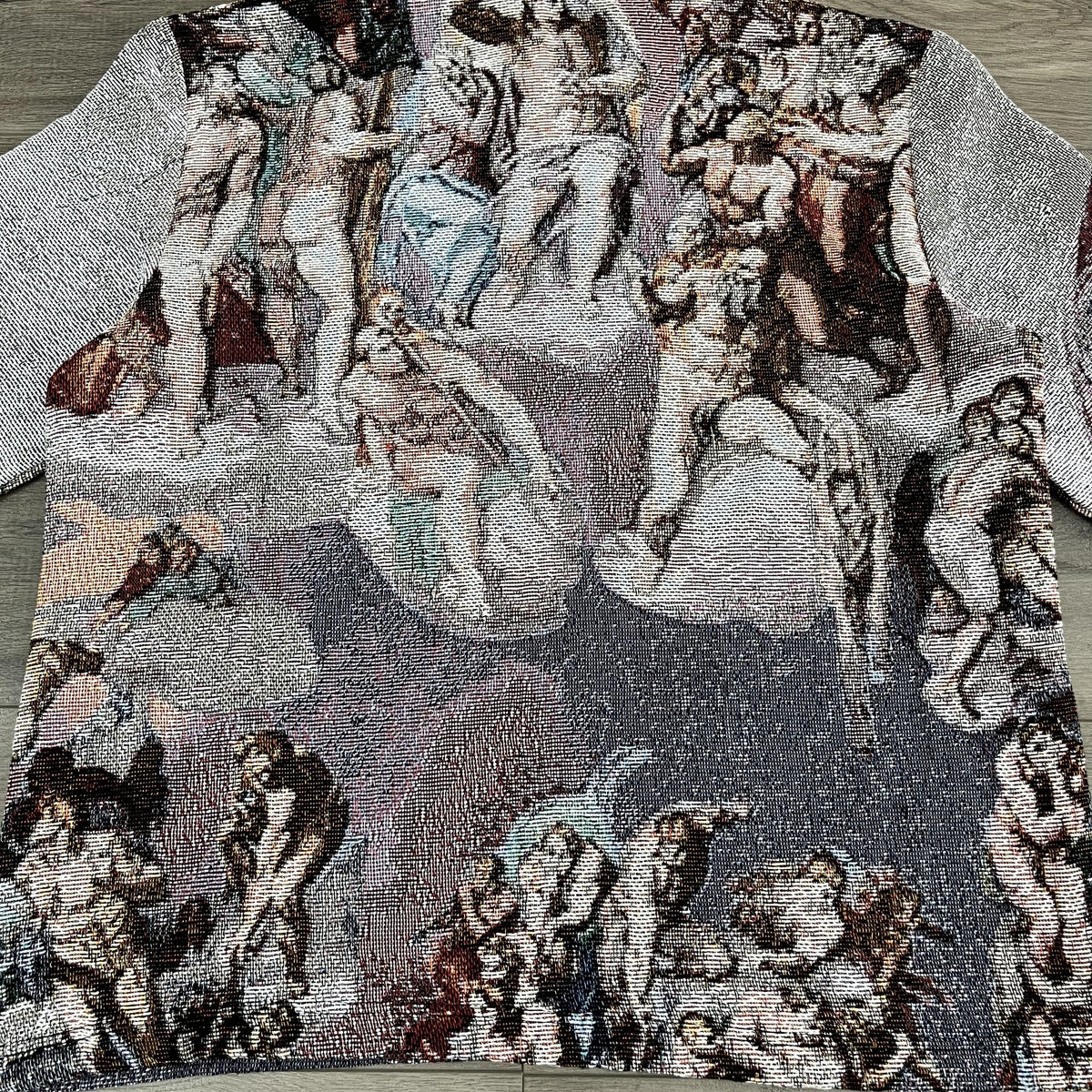 MICHELANGELO TAPESTRY HOODIE - RDMCLOTHINGART