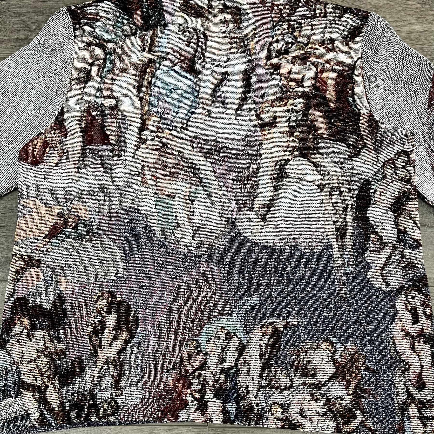 MICHELANGELO TAPESTRY HOODIE - RDMCLOTHINGART