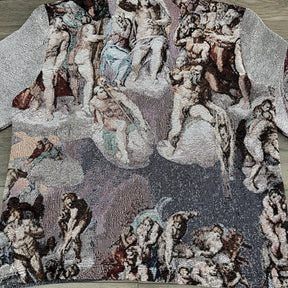 MICHELANGELO TAPESTRY HOODIE - RDMCLOTHINGART