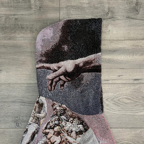 MICHELANGELO TAPESTRY HOODIE - RDMCLOTHINGART