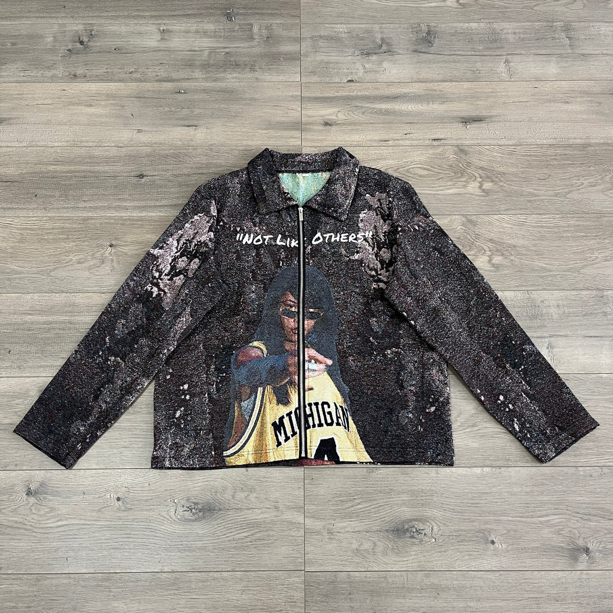 MICHIGAN 4 TAPESTRY JACKET - RDMCLOTHINGART