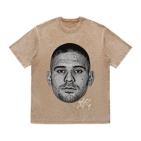 RDMCLOTHINGART tapestry hoodie MITROVIC HEAVY COTTON TEES-9605