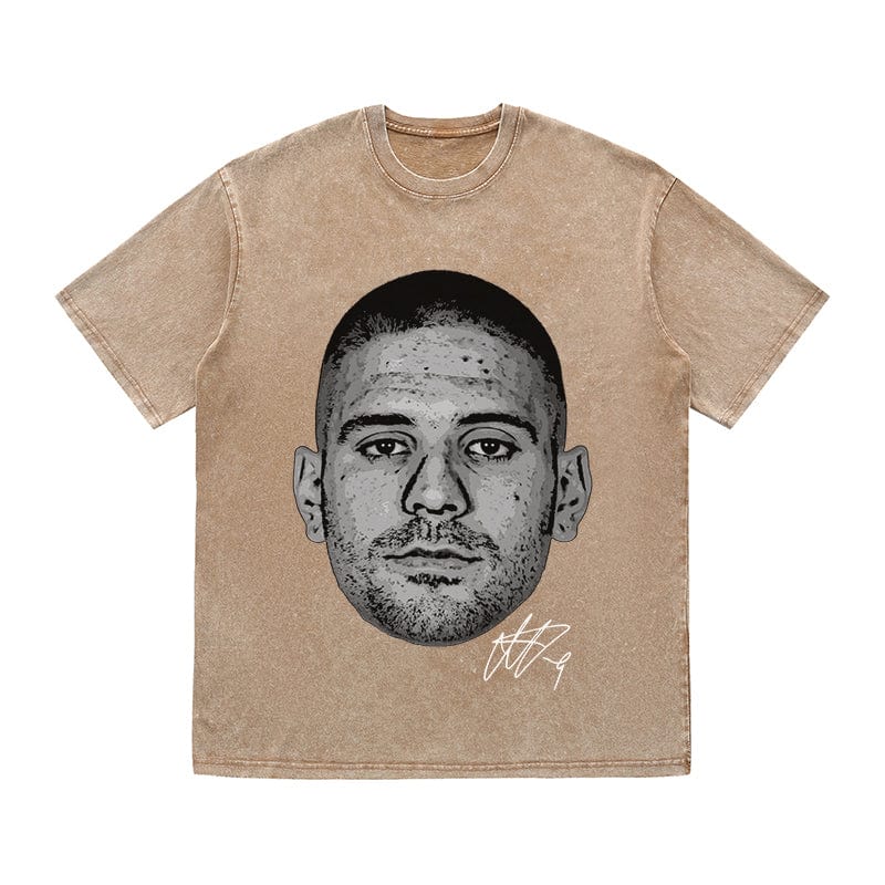 RDMCLOTHINGART tapestry hoodie MITROVIC HEAVY COTTON TEES-9605