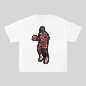 MJ 23 HEAVY WEIGHT PATCH TEE-8114 - RDMCLOTHINGART