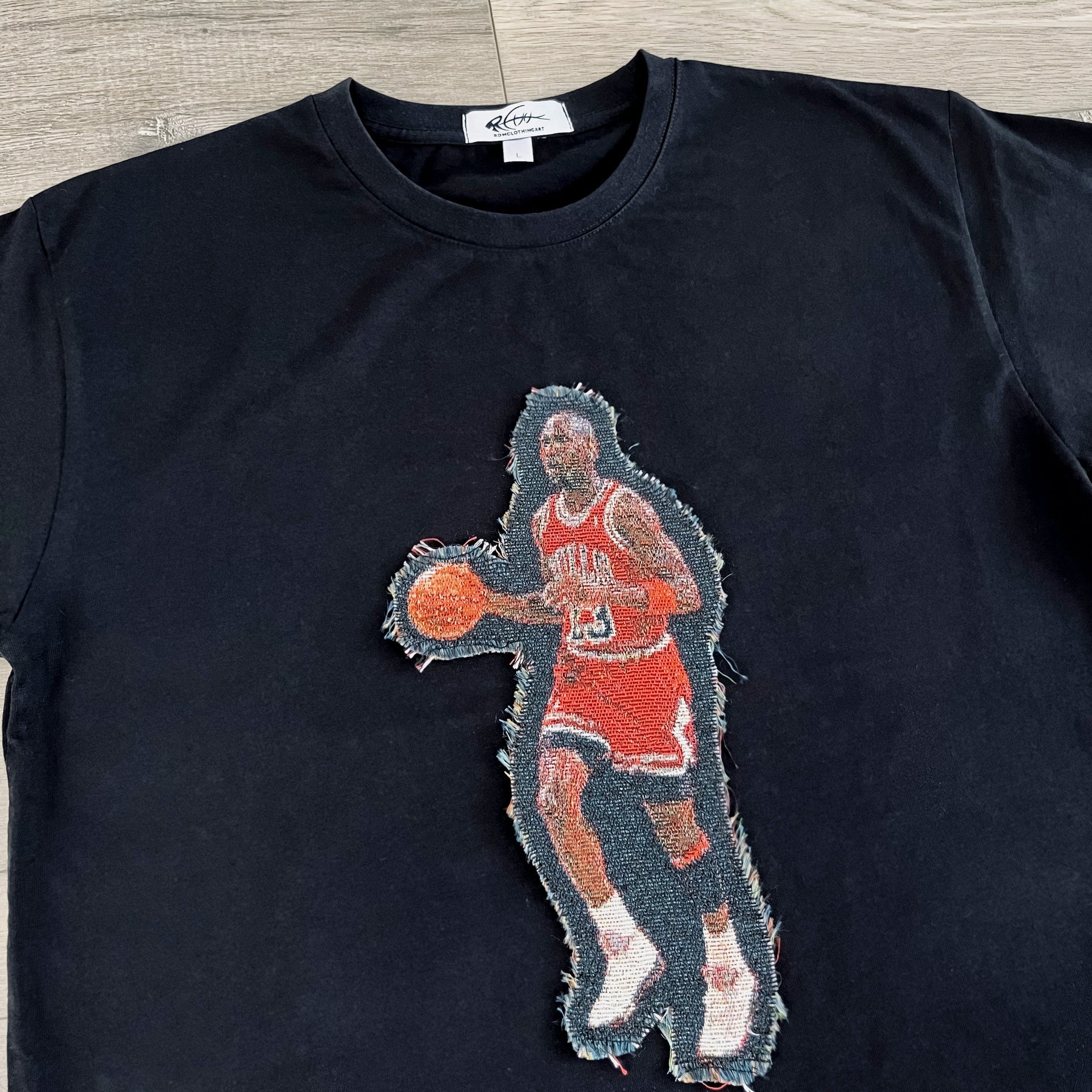 MJ 23 HEAVY WEIGHT PATCH TEE-8114 - RDMCLOTHINGART