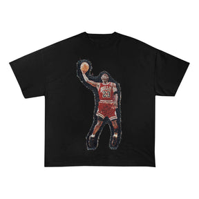 MJ DUNK HEAVY WEIGHT PATCH TEE-8119 - RDMCLOTHINGART