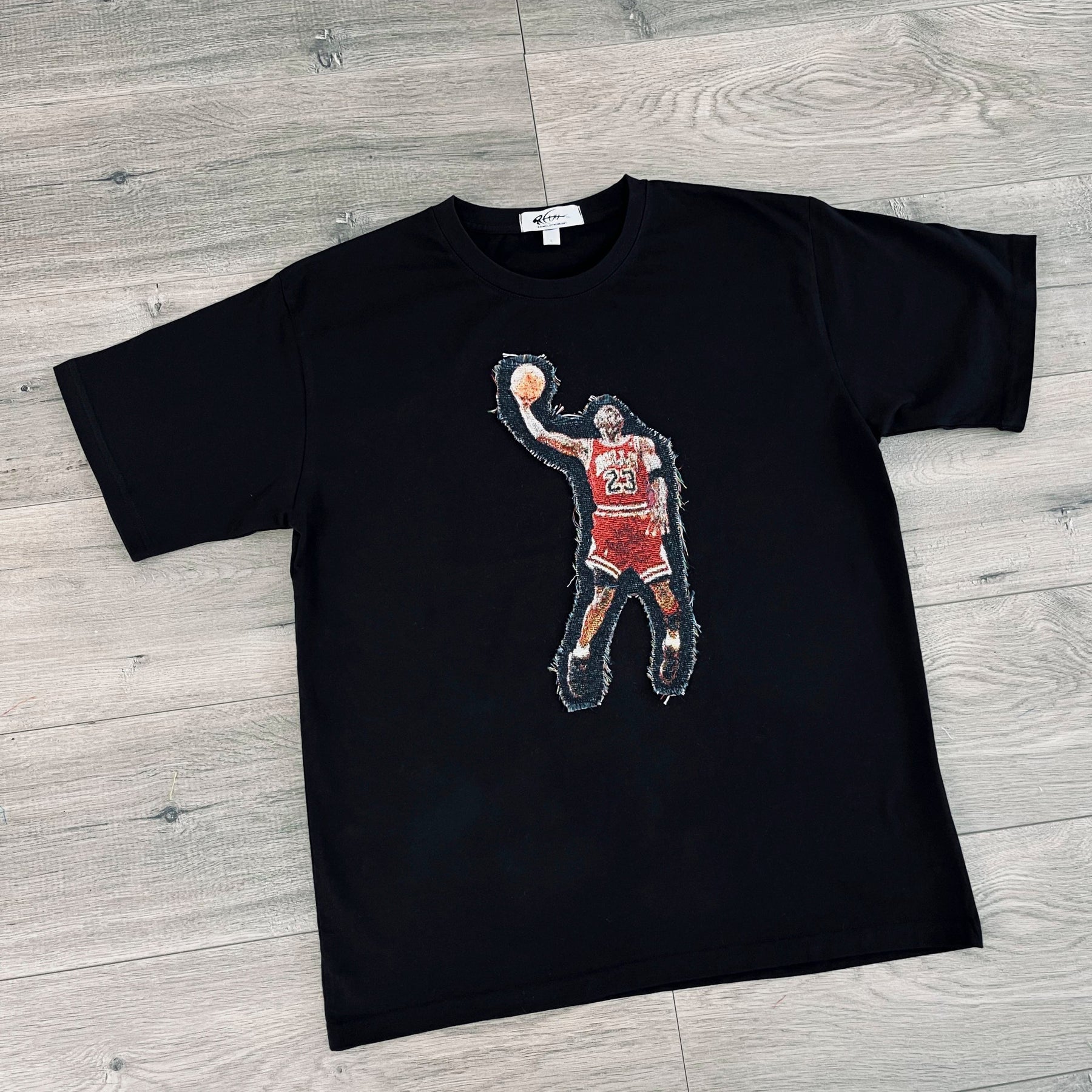 MJ DUNK HEAVY WEIGHT PATCH TEE-8119 - RDMCLOTHINGART
