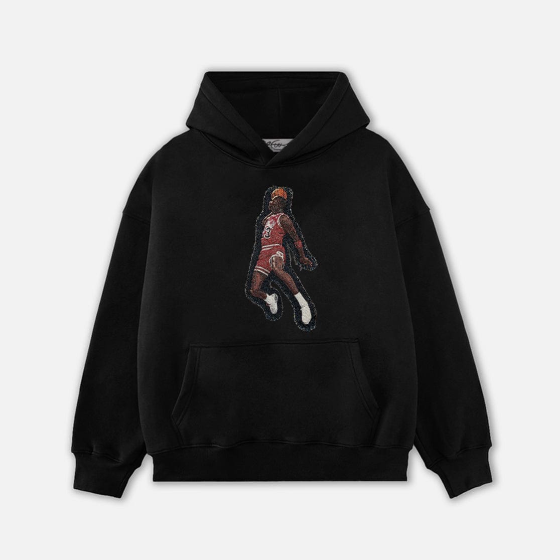 MJ FLY TAPESTRY PATCH HOODIE-9011 - RDMCLOTHINGART