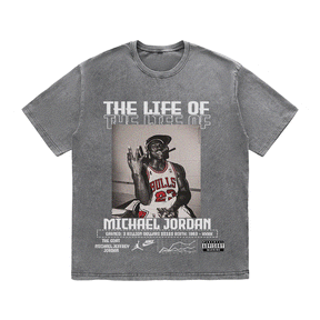 RDMCLOTHINGART tapestry hoodie MJ HEAVY WEIGHT COTTON TEE-8823