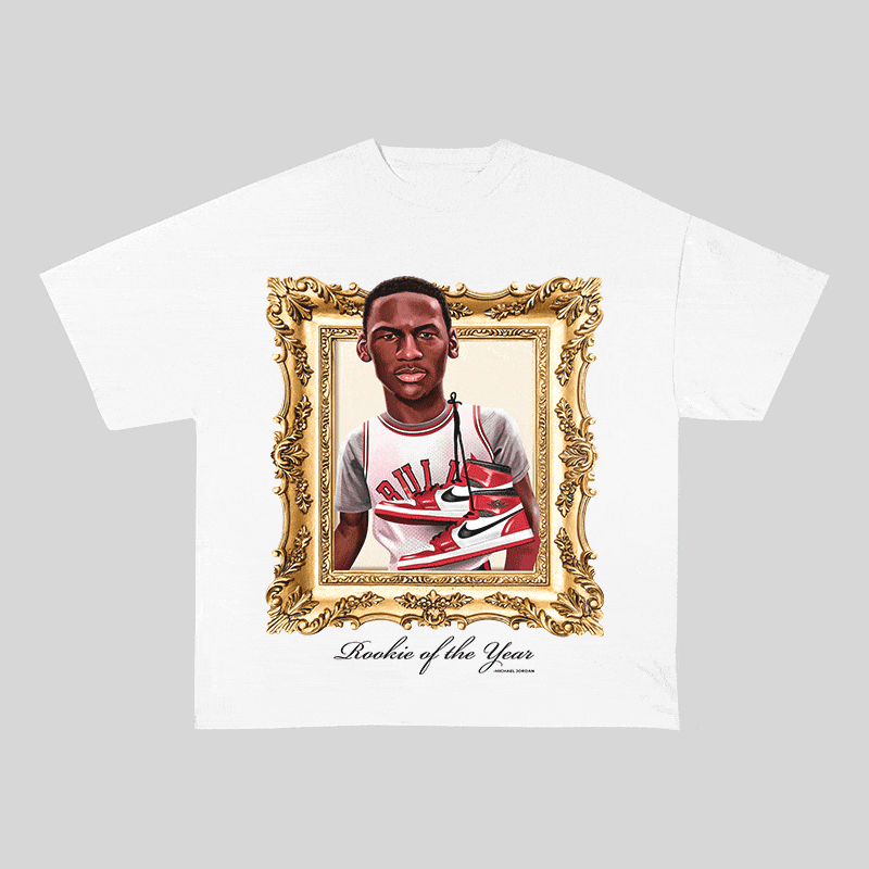 RDMCLOTHINGART tapestry hoodie MJ HEAVY WEIGHT COTTON TEE-9046