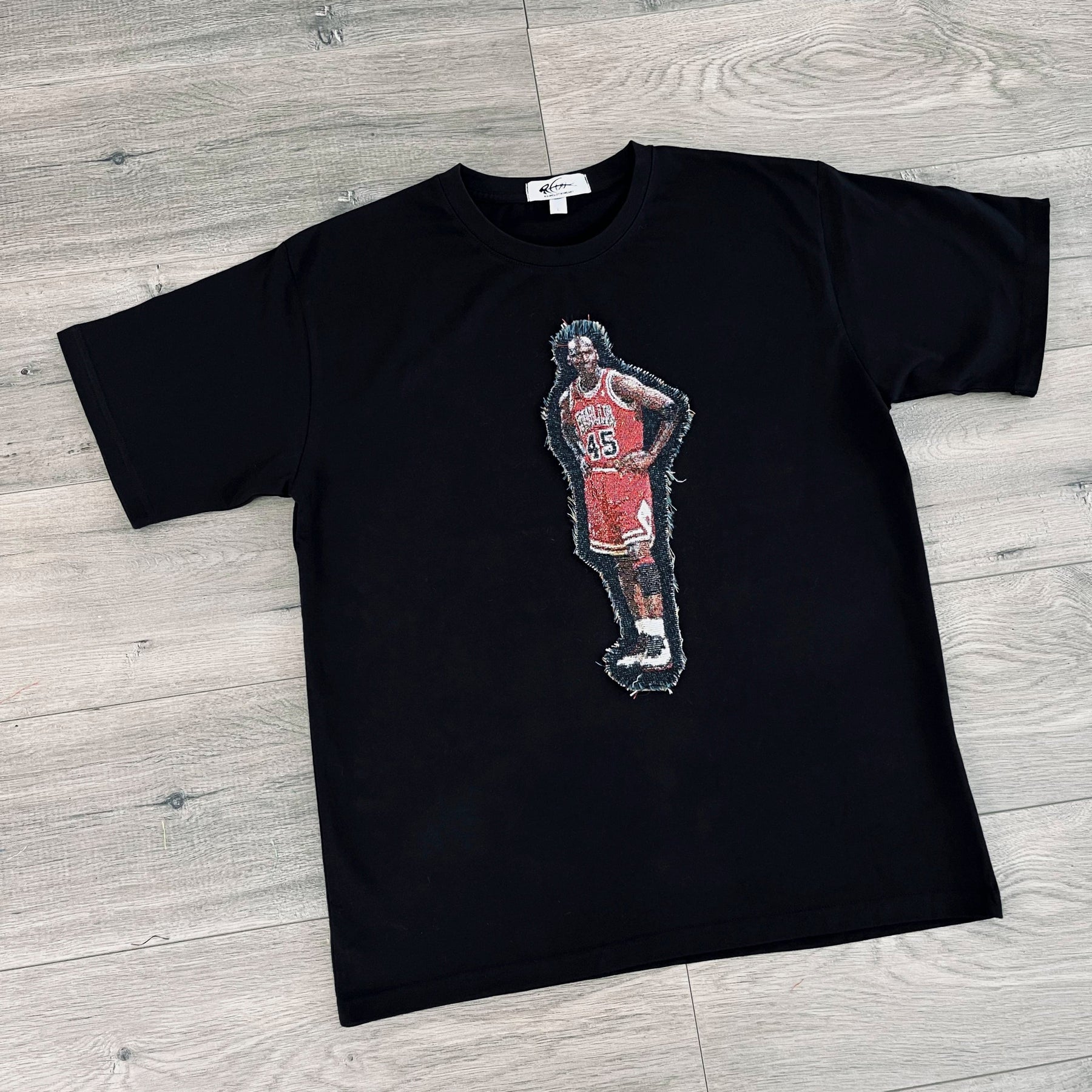 MJ HEAVY WEIGHT PATCH TEE-8113 - RDMCLOTHINGART