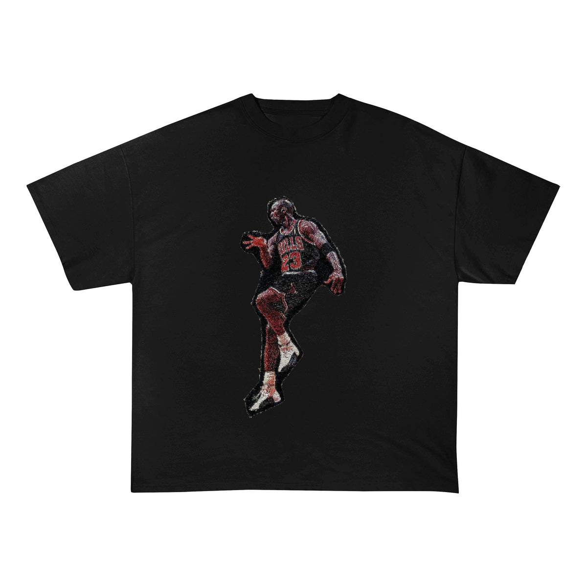MJ HEAVY WEIGHT PATCH TEE-8297 - RDMCLOTHINGART