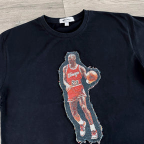 MJ PASS HEAVY WEIGHT PATCH TEE-8112 - RDMCLOTHINGART