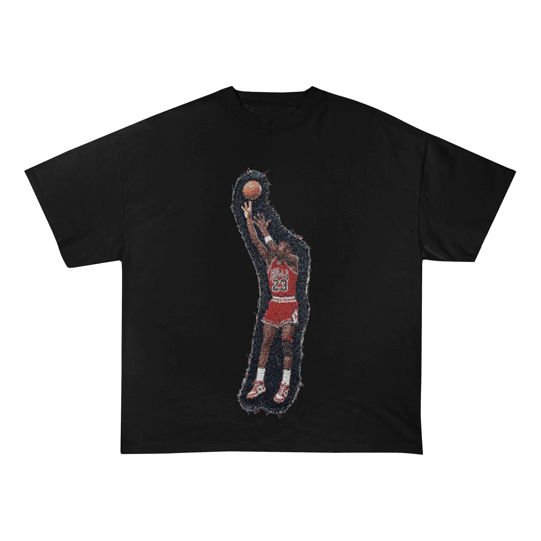 MJ SHOOTING V2 HEAVY WEIGHT PATCH TEE-8120 - RDMCLOTHINGART