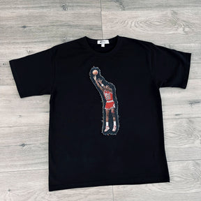 MJ SHOOTING V2 HEAVY WEIGHT PATCH TEE-8120 - RDMCLOTHINGART
